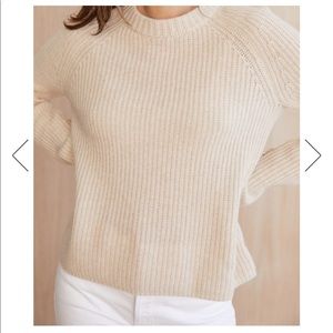 Jenni Kayne Cashmere Fisherman sweater